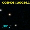 COSMOS J100036.10+024421.5