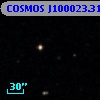 COSMOS J100023.31+024421.2