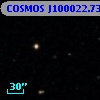 COSMOS J100022.73+024419.0