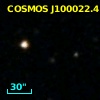 COSMOS J100022.41+024416.8