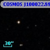 COSMOS J100022.88+024414.6