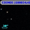 COSMOS J100034.41+024406.9