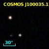 COSMOS J100035.17+024406.3