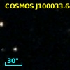 COSMOS J100033.64+024404.6