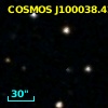COSMOS J100038.42+024356.8