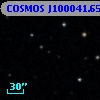COSMOS J100041.65+024356.0