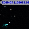COSMOS J100035.98+024352.4