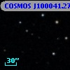 COSMOS J100041.27+024350.5