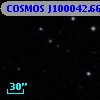 COSMOS J100042.66+024345.0