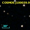 COSMOS J100039.91+024344.5