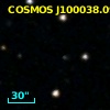 COSMOS J100038.09+024342.0