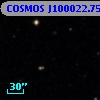 COSMOS J100022.75+024334.6