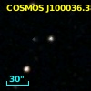 COSMOS J100036.38+024331.2