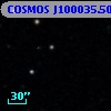 COSMOS J100035.50+024329.0