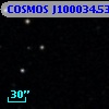 COSMOS J100034.53+024329.2