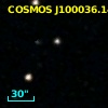COSMOS J100036.14+024326.0