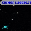 COSMOS J100036.77+024325.9