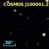 COSMOS J100041.21+024324.9
