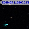 COSMOS J100022.56+024323.2