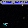 COSMOS J100028.07+024327.7