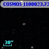 COSMOS J100023.72+024302.0