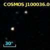 COSMOS J100036.05+024309.4