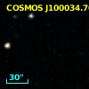 COSMOS J100034.70+024301.6