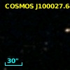 COSMOS J100027.64+024253.5