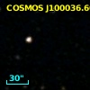 COSMOS J100036.60+024253.0