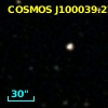 COSMOS J100039.22+024252.0