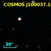 COSMOS J100037.10+024244.9