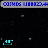 COSMOS J100023.44+024232.9