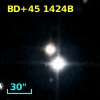 BD+45  1424B