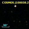 COSMOS J100038.27+024225.4