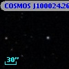 COSMOS J100024.26+024145.7
