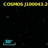 COSMOS J100043.26+024145.4