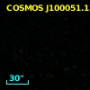 COSMOS J100051.13+024127.8