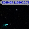COSMOS J100022.77+024108.2