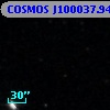 COSMOS J100037.94+024105.1