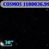 COSMOS J100036.98+024053.8