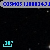 COSMOS J100034.71+024047.8