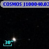 COSMOS J100040.02+024038.5