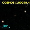 COSMOS J100049.40+024026.0