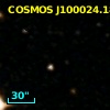 COSMOS J100024.18+024021.0
