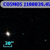 COSMOS J100038.45+024015.1