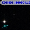 COSMOS J100024.10+024008.5