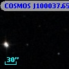 COSMOS J100037.65+024009.4