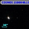COSMOS J100040.11+024004.2