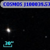 COSMOS J100038.57+024001.6