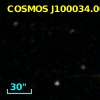 COSMOS J100034.00+023957.6